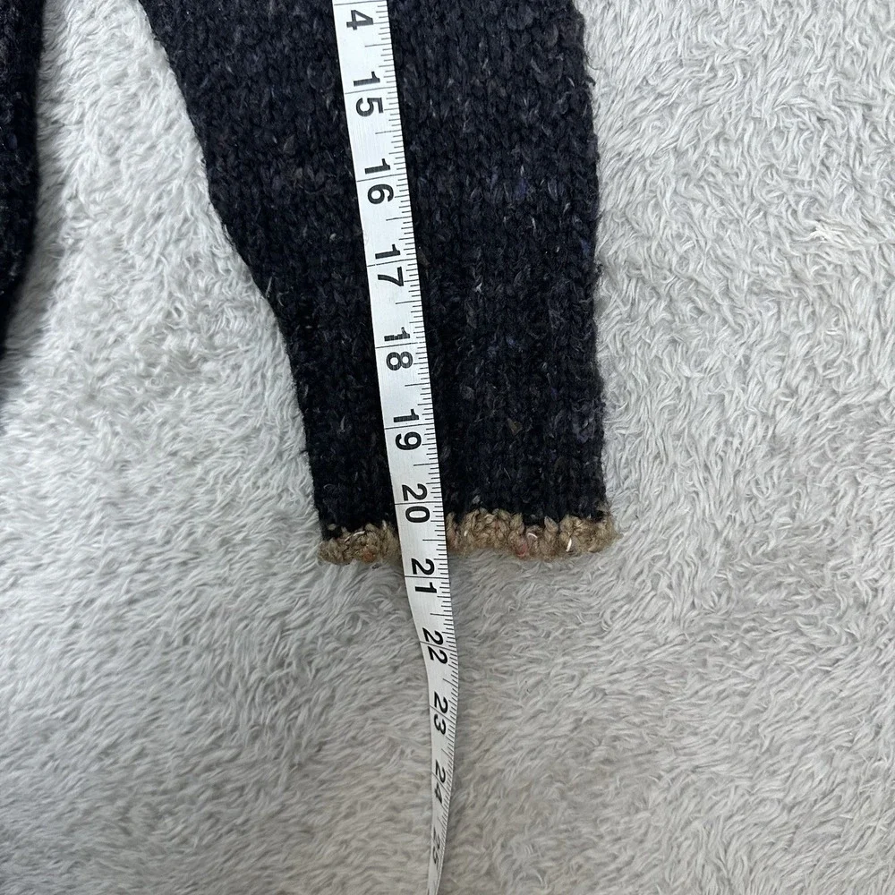 Relais Petite Vintage Fair Isle Knit Sweater Women S 1/2 Zip Nordic Pullover USA - Picture 12 of 12